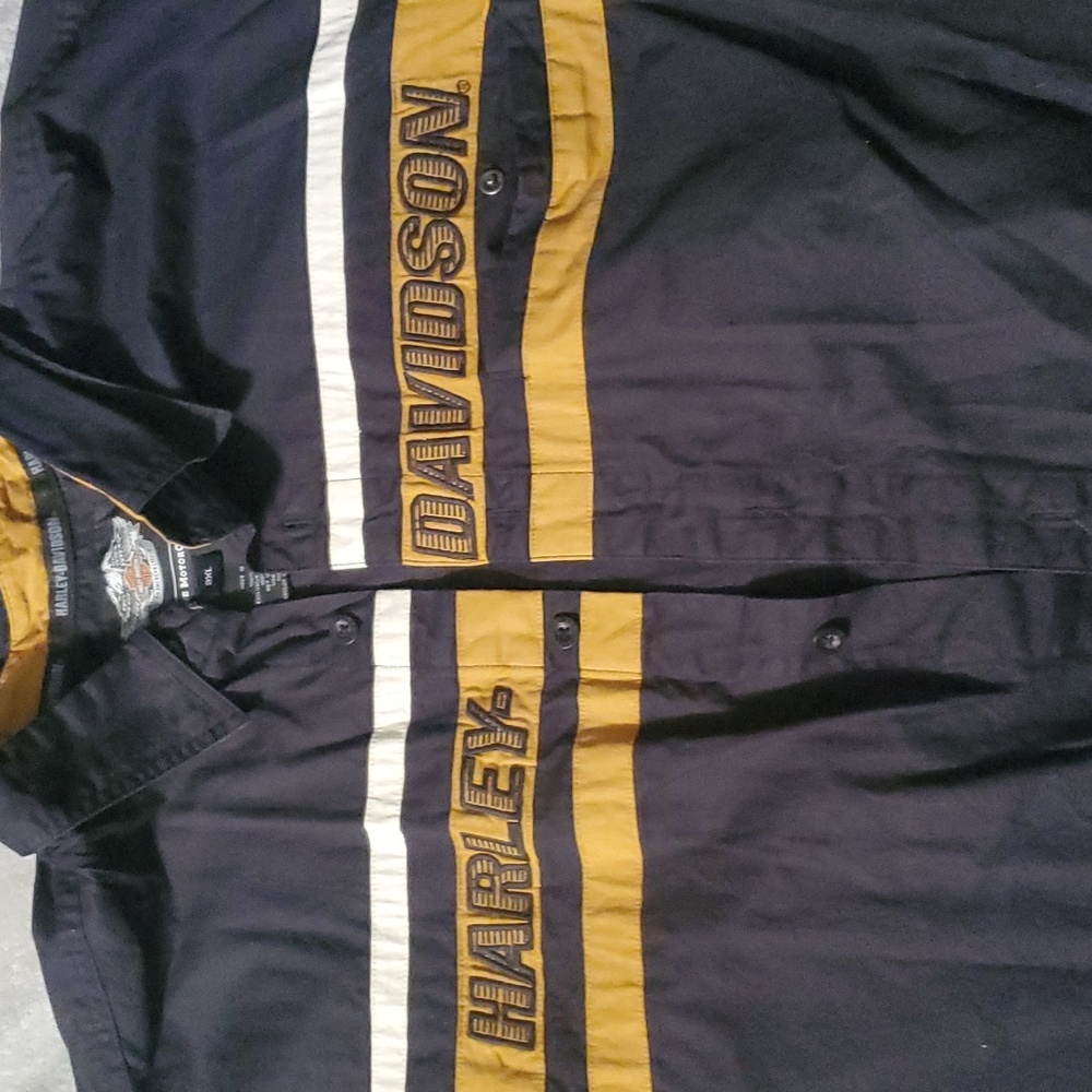 Men's Harley Davidson dress shirt